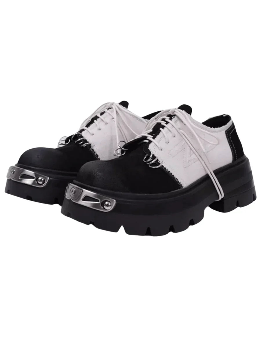 BIG HEAD LEATHER SHOES S022