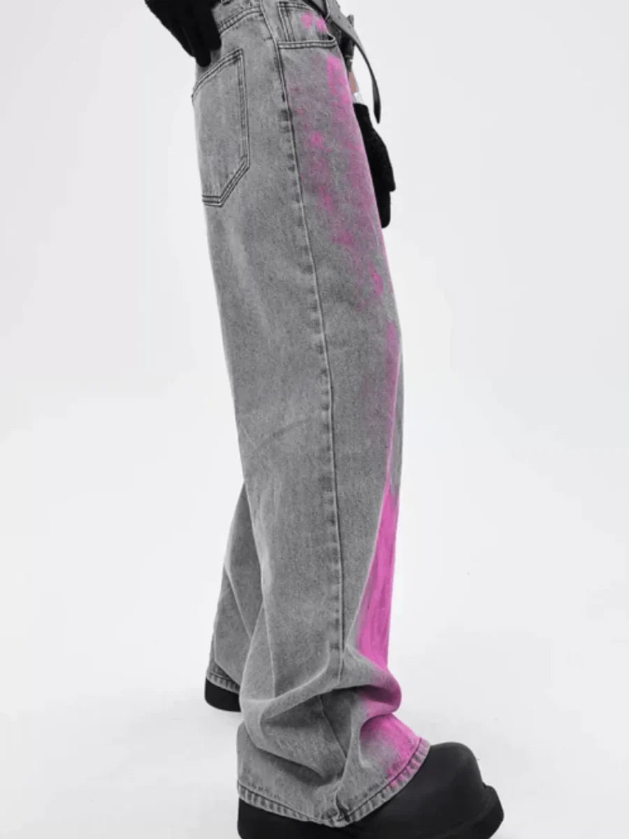 A-TYPE SMOKE GRAY FLOOR MOPPING PANTS FE0406