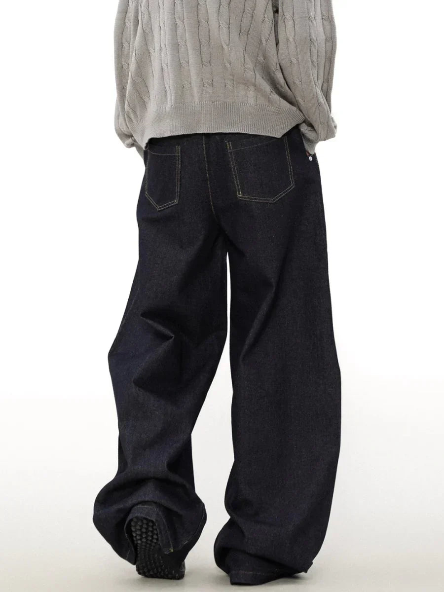 WIDE-LEGGED LOOSE JEANS FE0111
