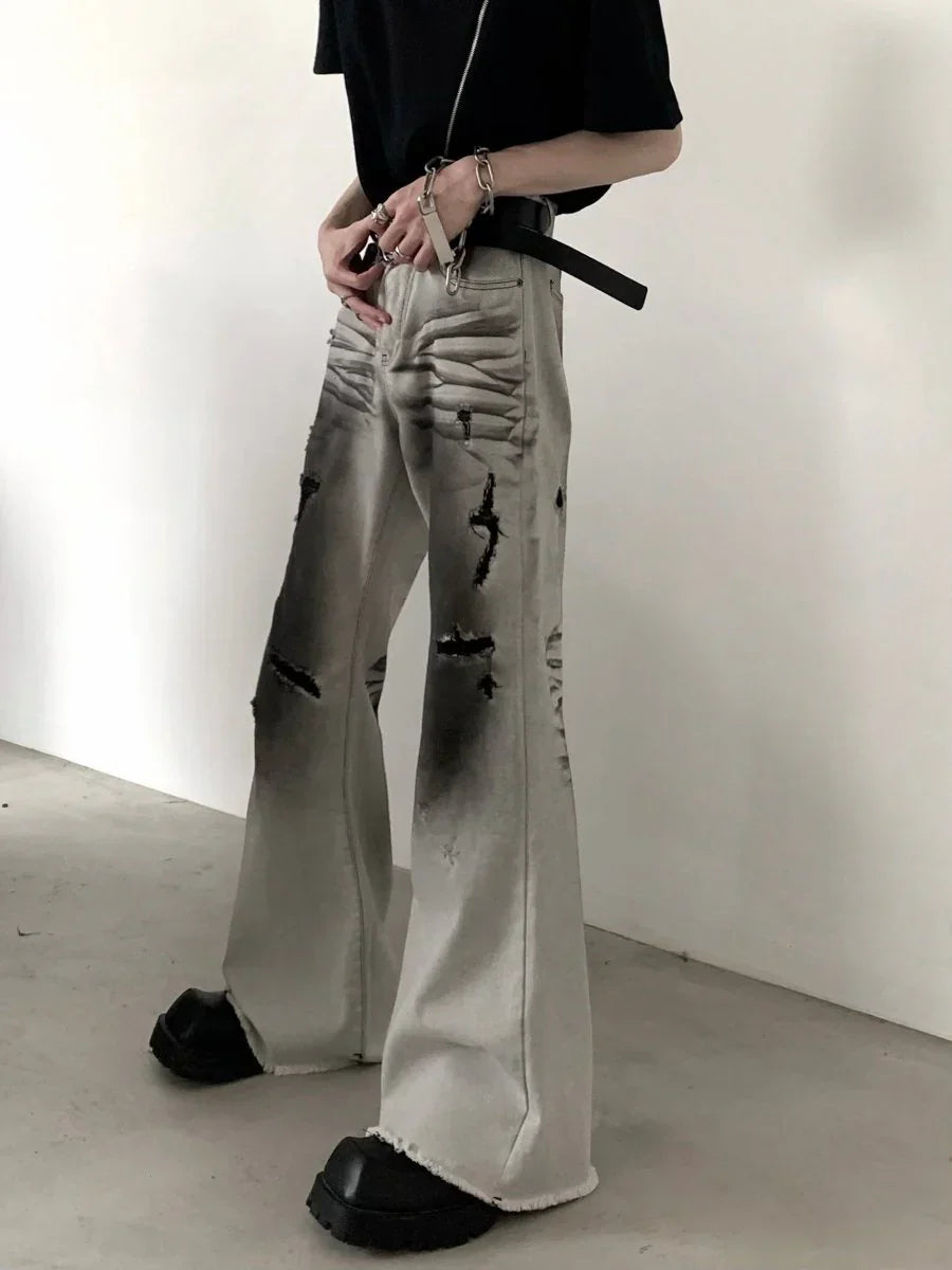 BLACK AND WHITE JEANS FE0400