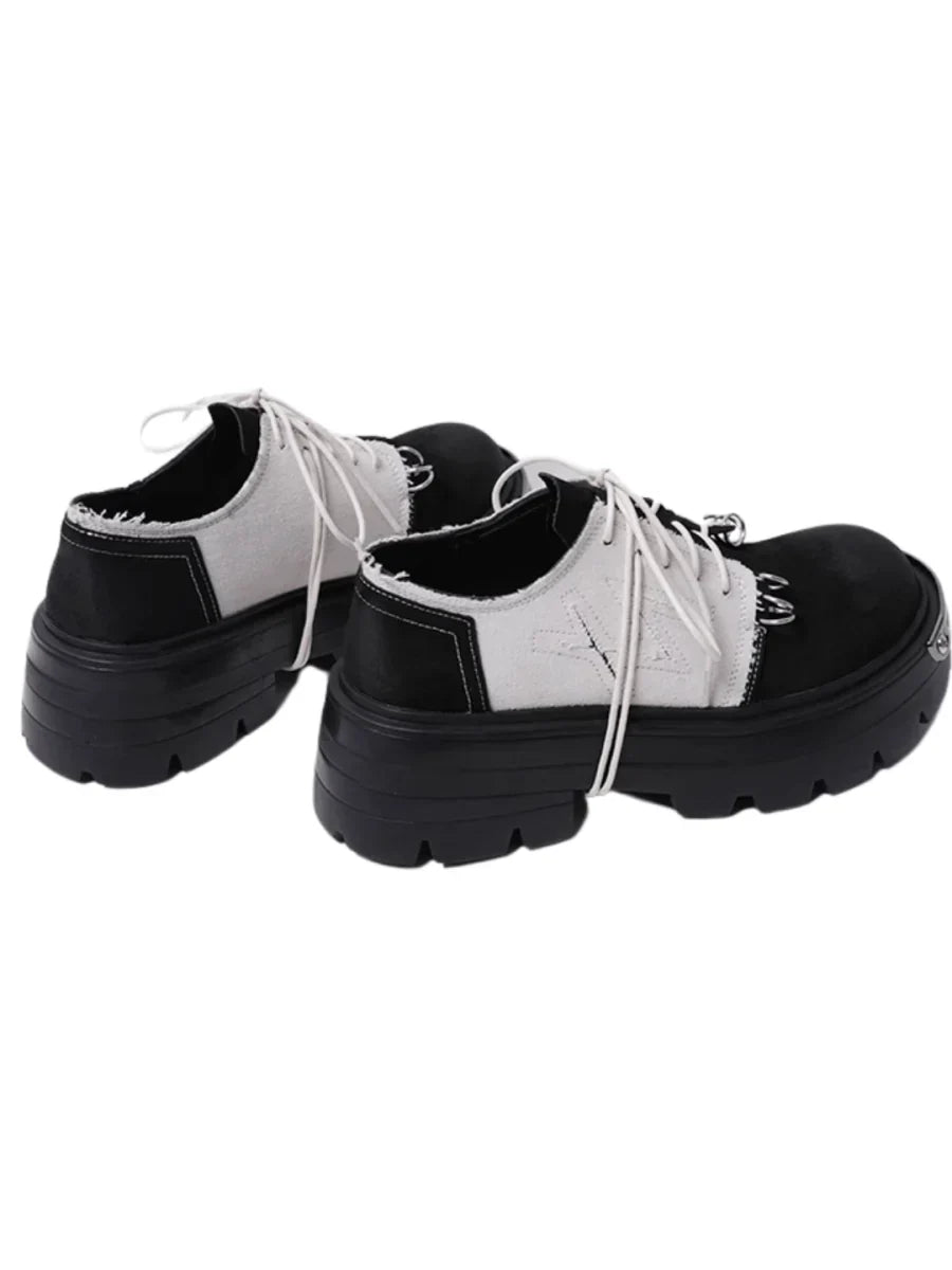 BIG HEAD LEATHER SHOES S022