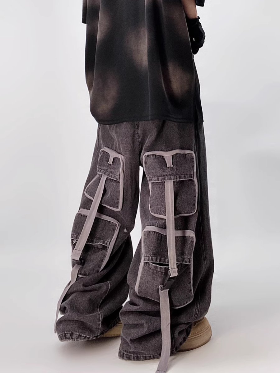 multi-pocket jeans FE0422