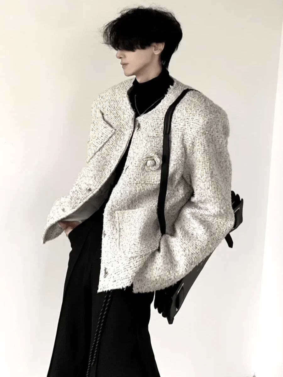TWEED ROSE JACKET FE0471