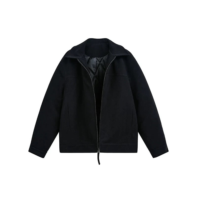Men’s Vintage American Suede Collar Jacket FE0077