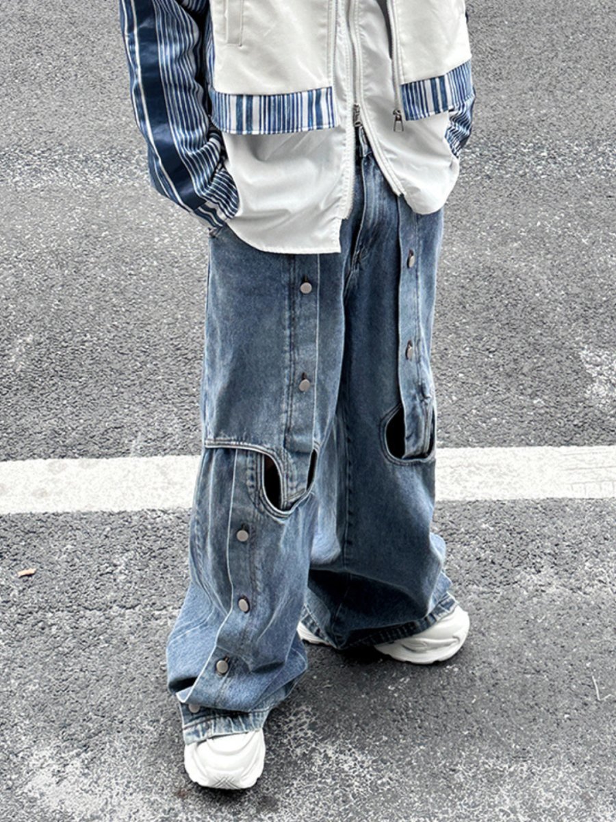 straight wide-leg jeans FE0109