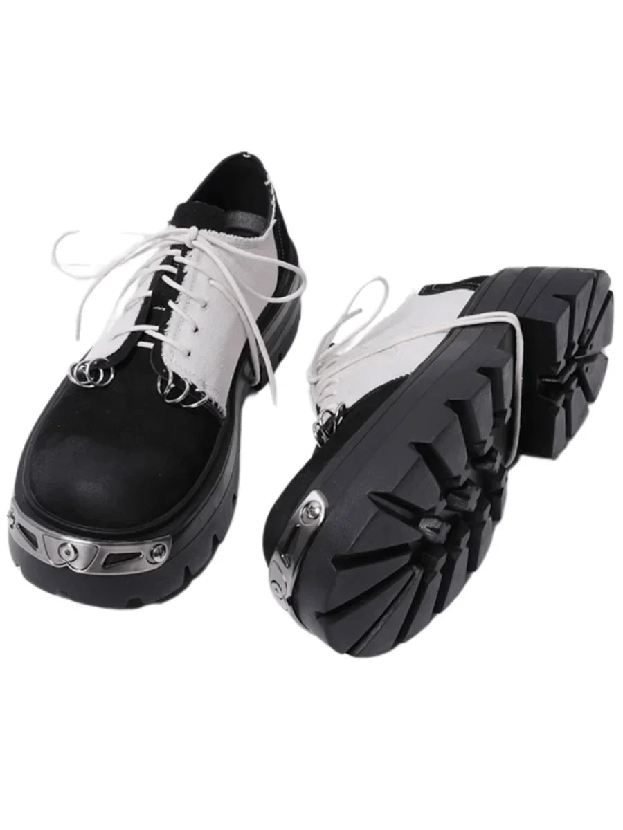 BIG HEAD LEATHER SHOES S022