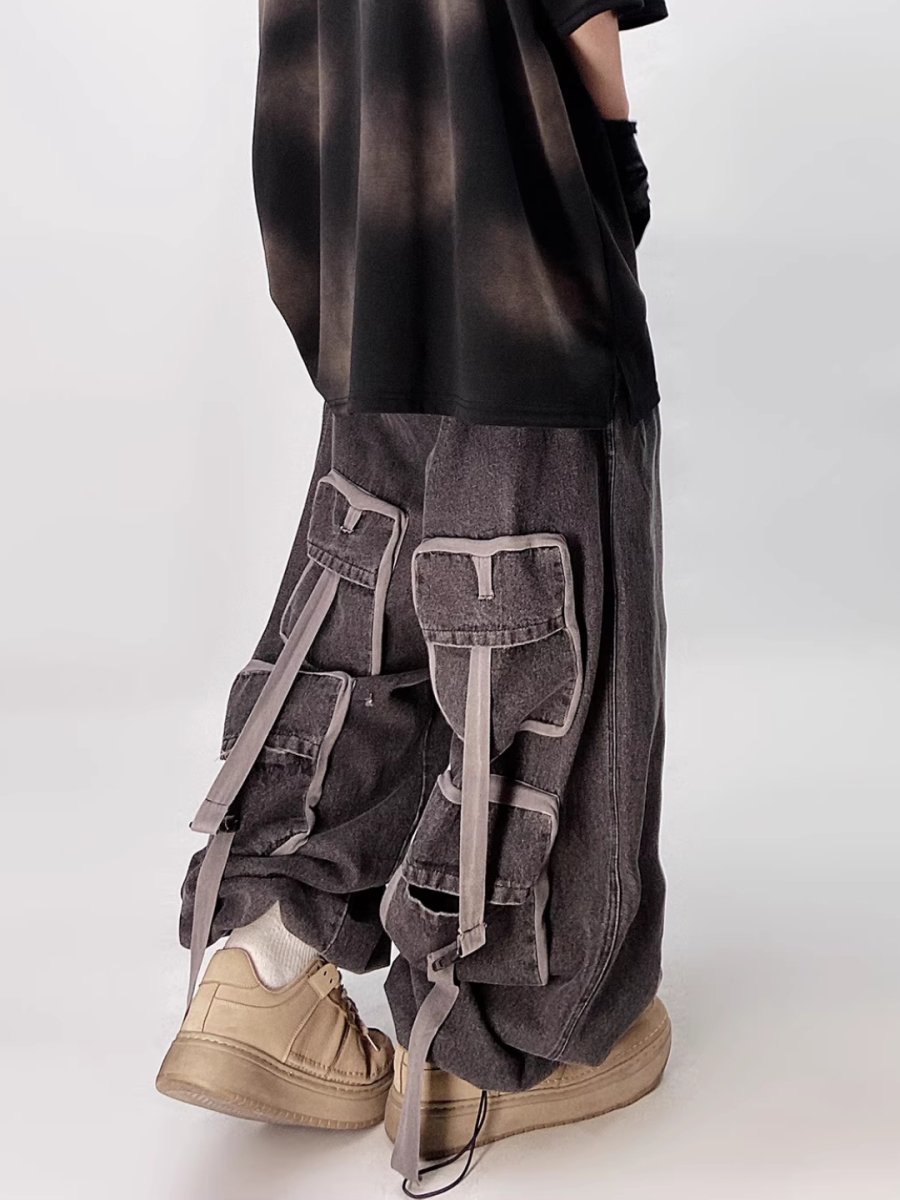 multi-pocket jeans FE0422