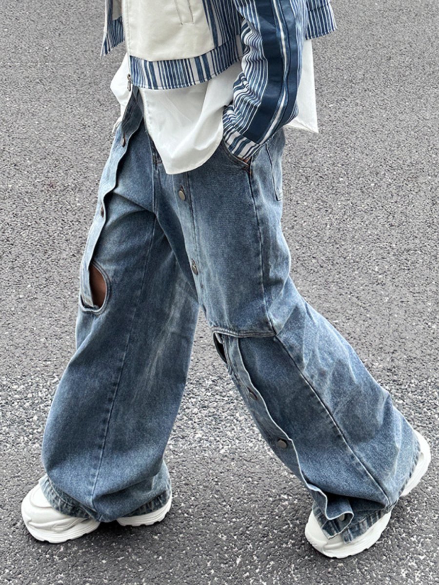 straight wide-leg jeans FE0109