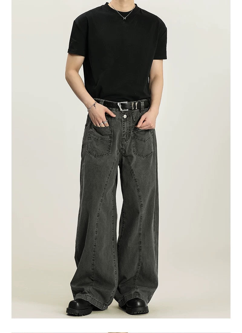 Men’s Vintage American Straight-Leg Cargo Pants FE0343