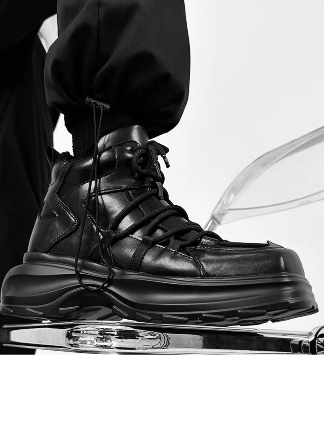 square head Martin boots S055