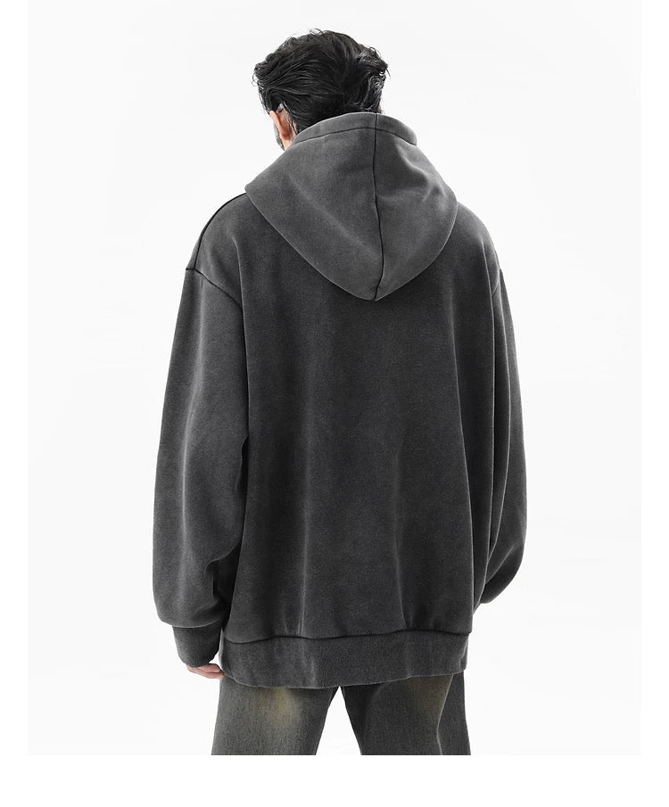 Men’s Vintage Washed Fleece Hoodie FE0327