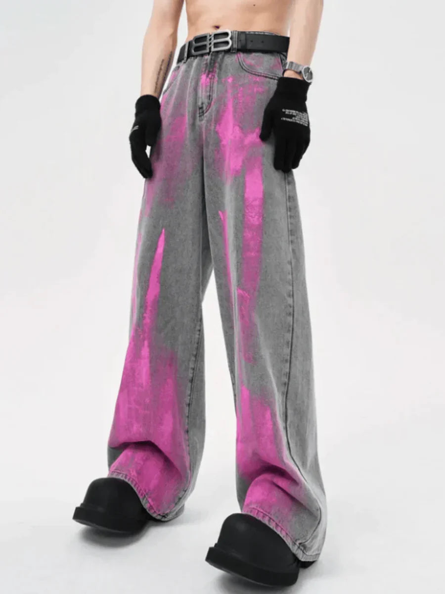 A-TYPE SMOKE GRAY FLOOR MOPPING PANTS FE0406