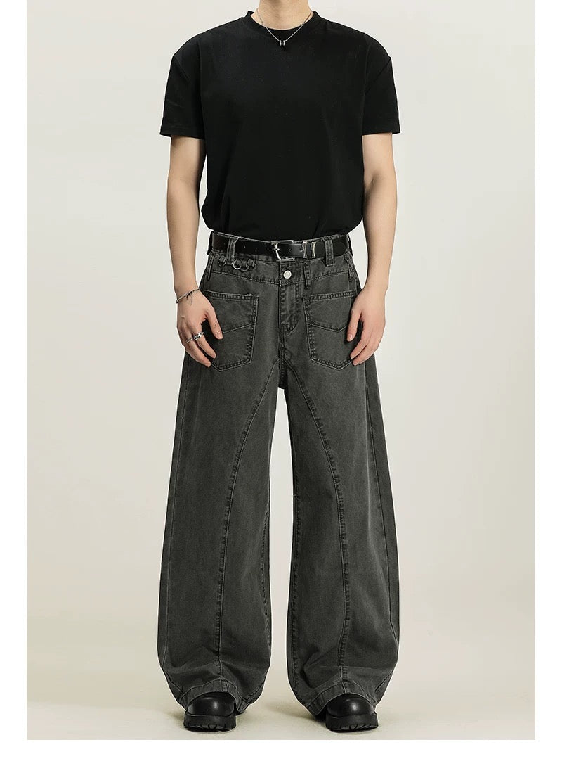 Men’s Vintage American Straight-Leg Cargo Pants FE0343