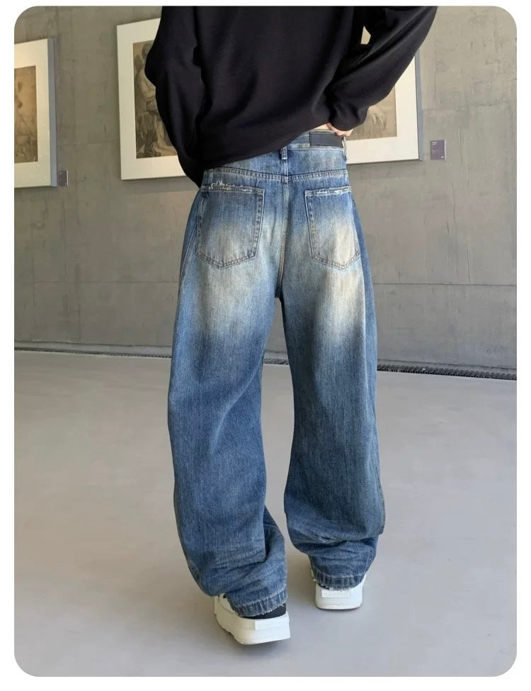 Men’s American Vintage Wide-Leg Jeans FE0098