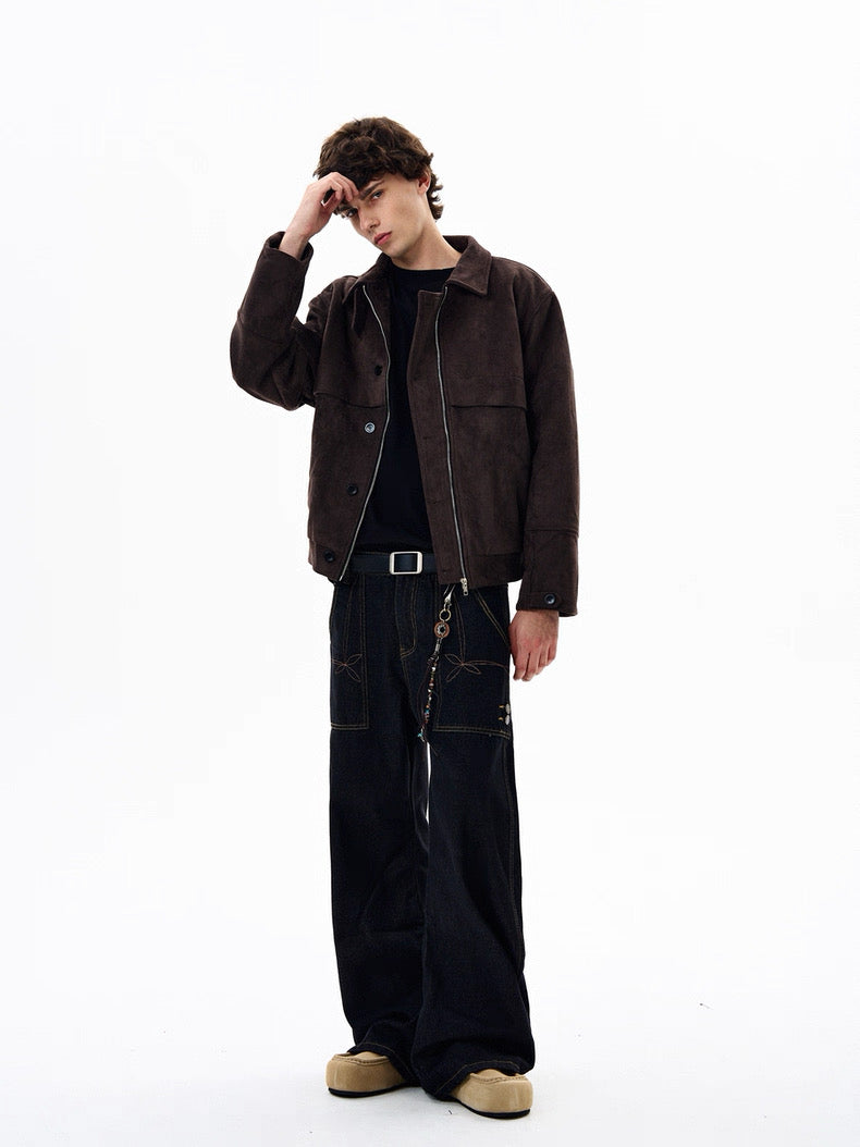 American Retro Suede Jacket FE0349