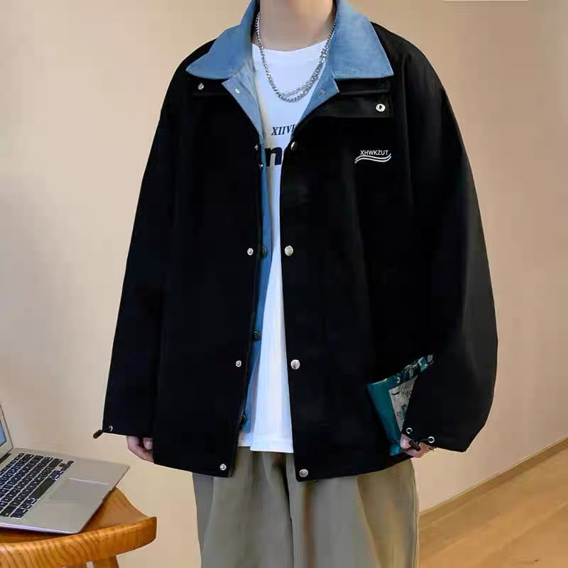 Loose Fit Casual Fall Outerwear FE0285