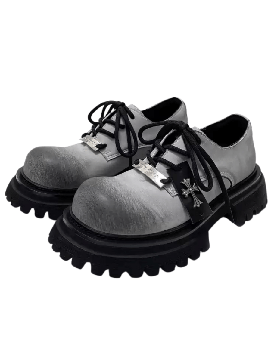 punk rock Derby shoes S063