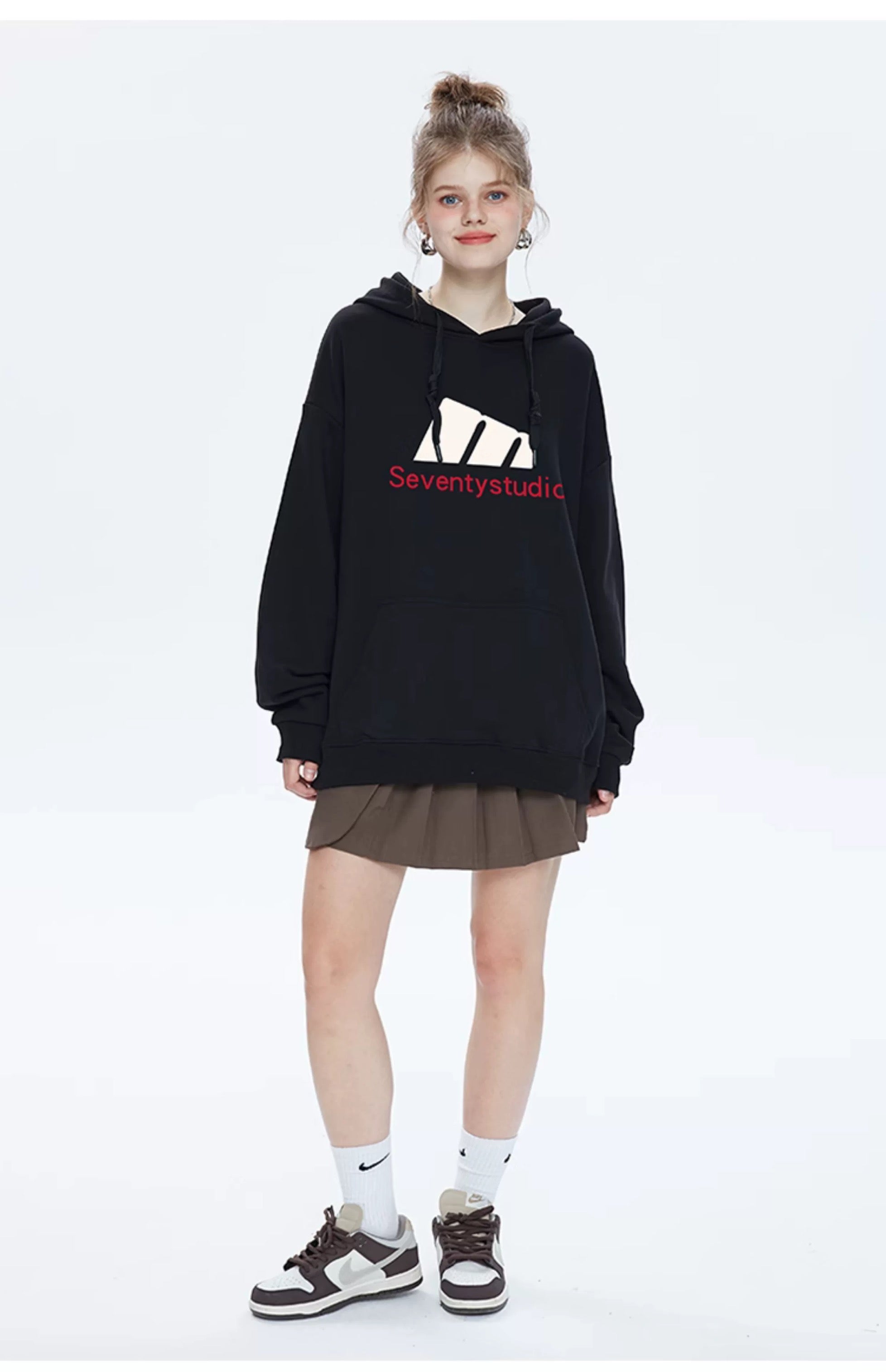 Men’s American Graphic Hoodie – Vintage Streetwear Pullover Sweatshirt FE0022