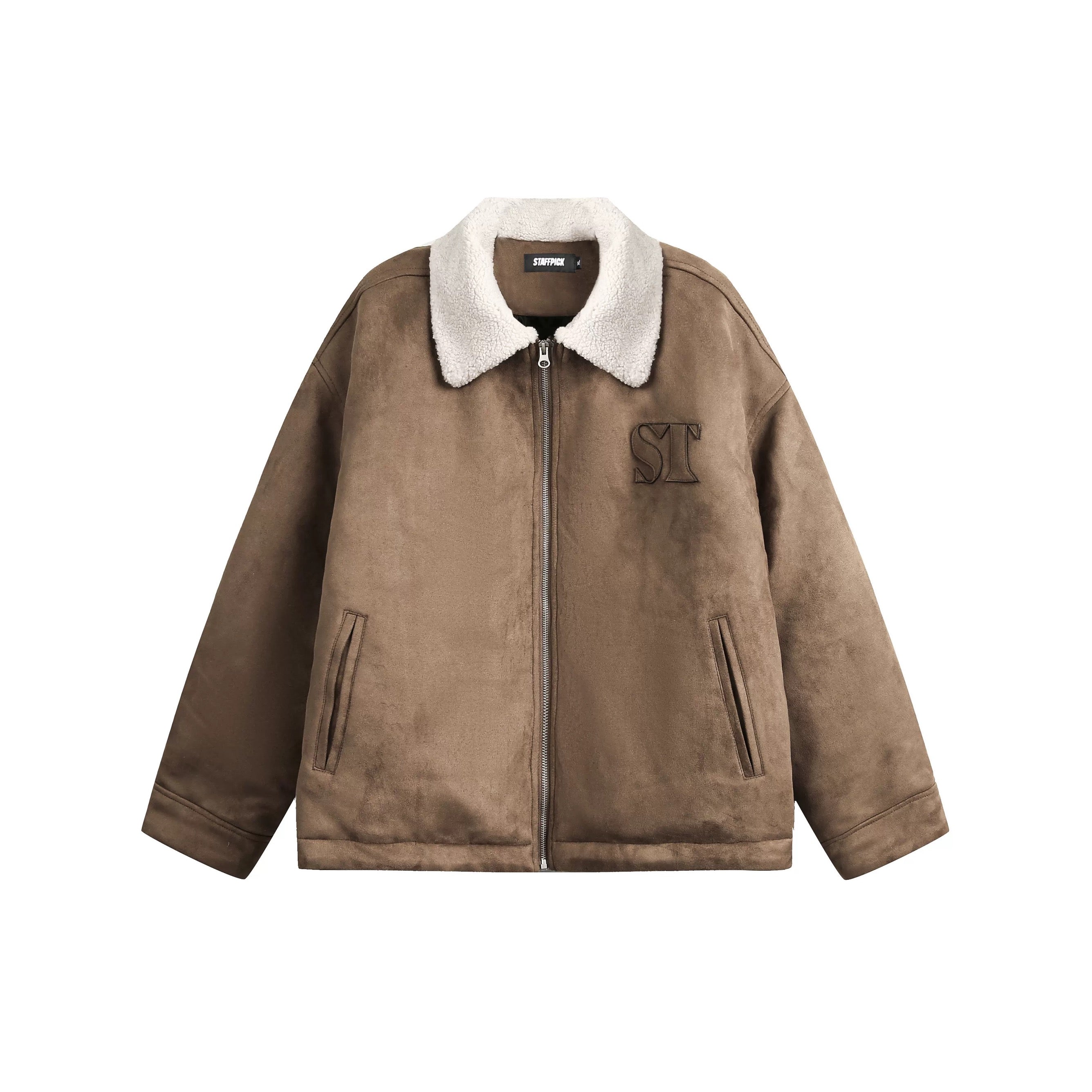 Men’s American Retro Thick Suede Coat FE0074