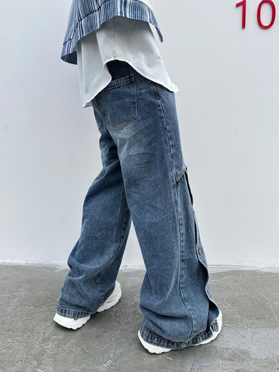 straight wide-leg jeans FE0109