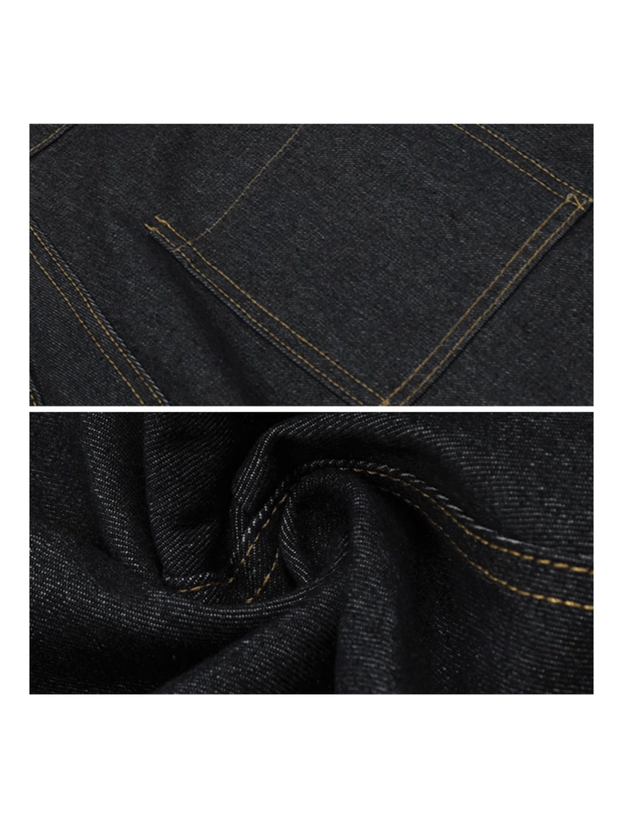 wide leg straight jeans FE0108
