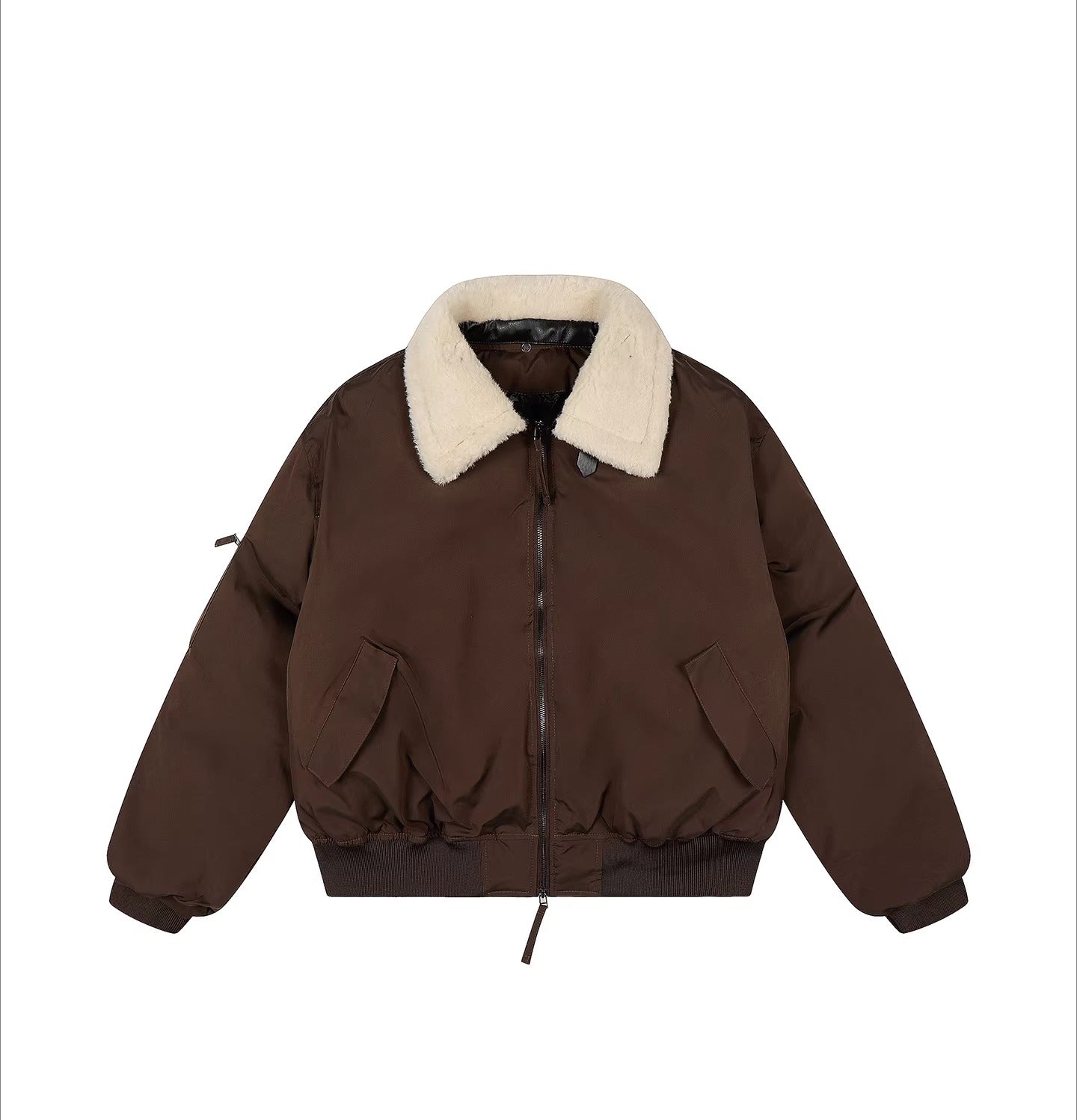 American retro cleanfit lapel cotton clothes FE0258