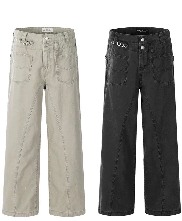 Men’s Vintage American Straight-Leg Cargo Pants FE0343