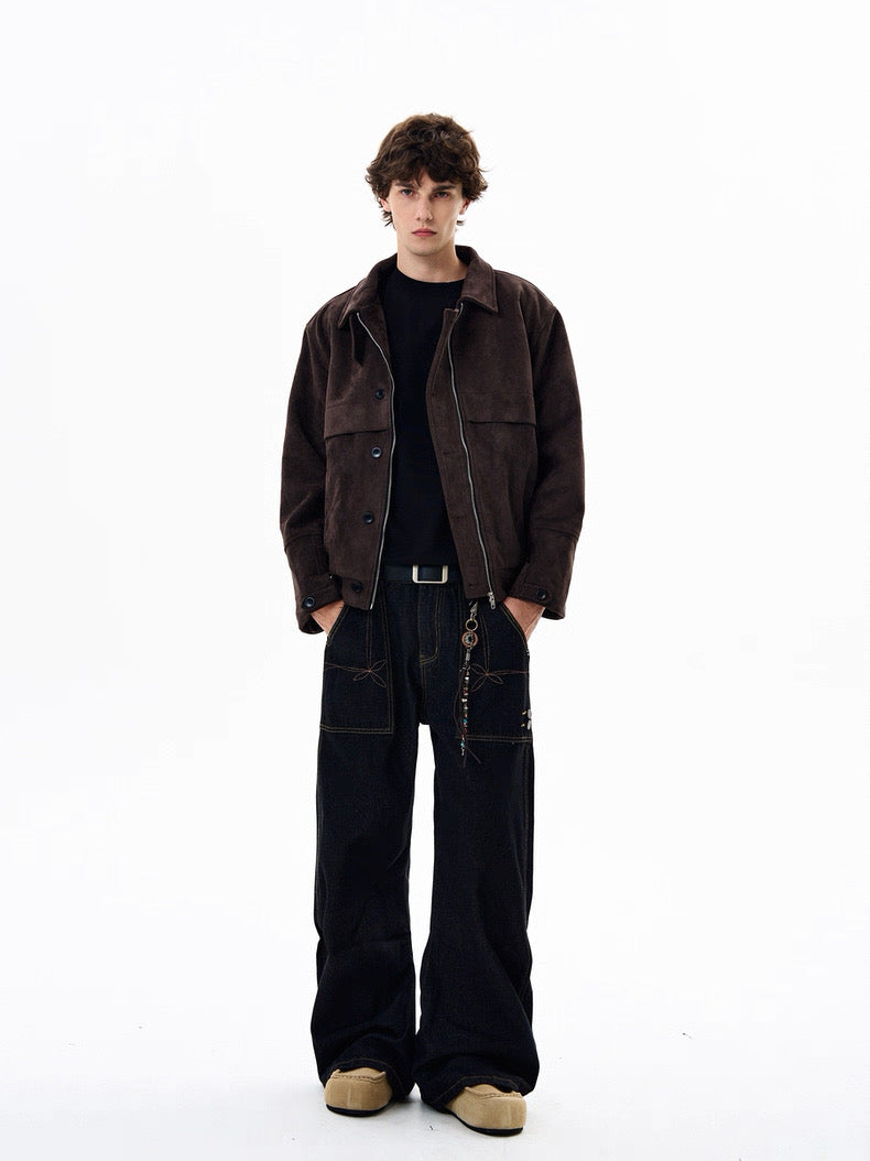 American Retro Suede Jacket FE0349