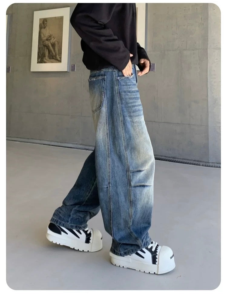 Men’s American Vintage Wide-Leg Jeans FE0098