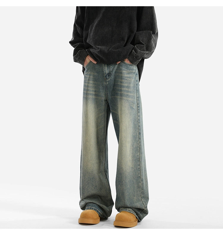 Men’s American Vintage Wide-Leg Jeans FE0397