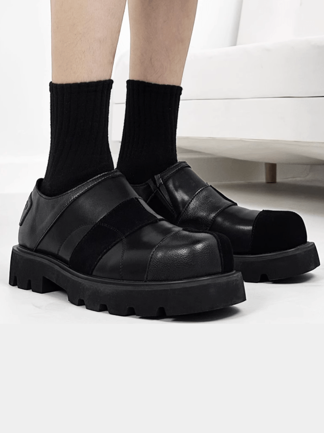 British casual slip-on loafers S045
