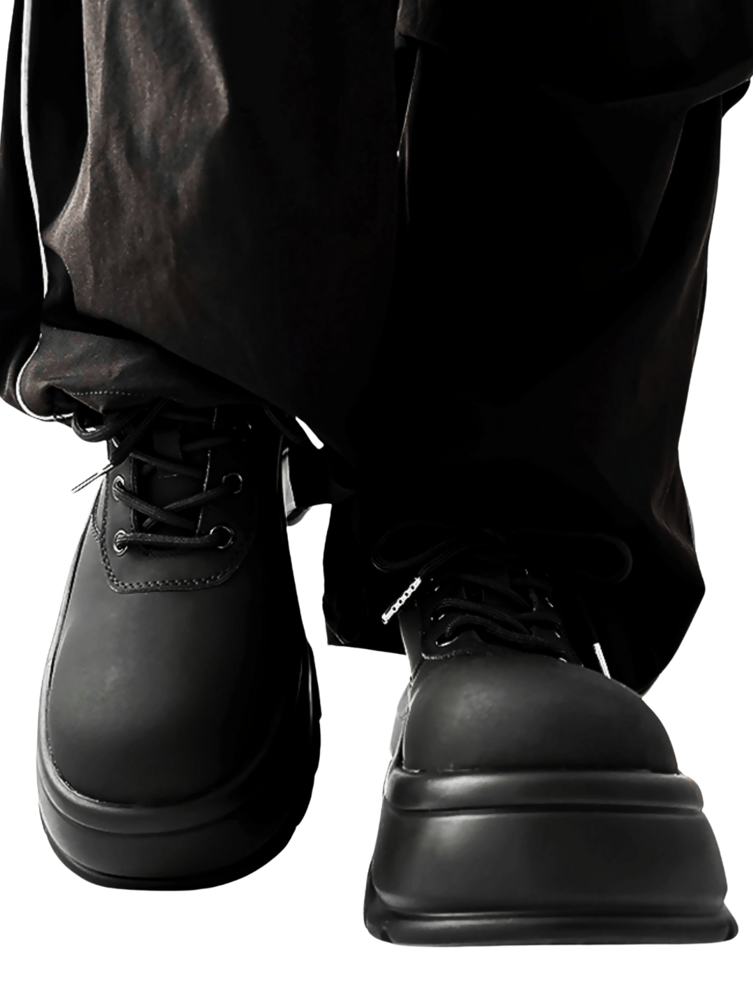 Thick-soled Derby Shoes S035