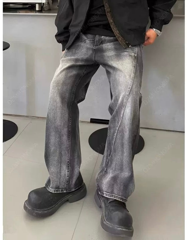 Men’s American Vintage Washed Denim Jeans FE0357