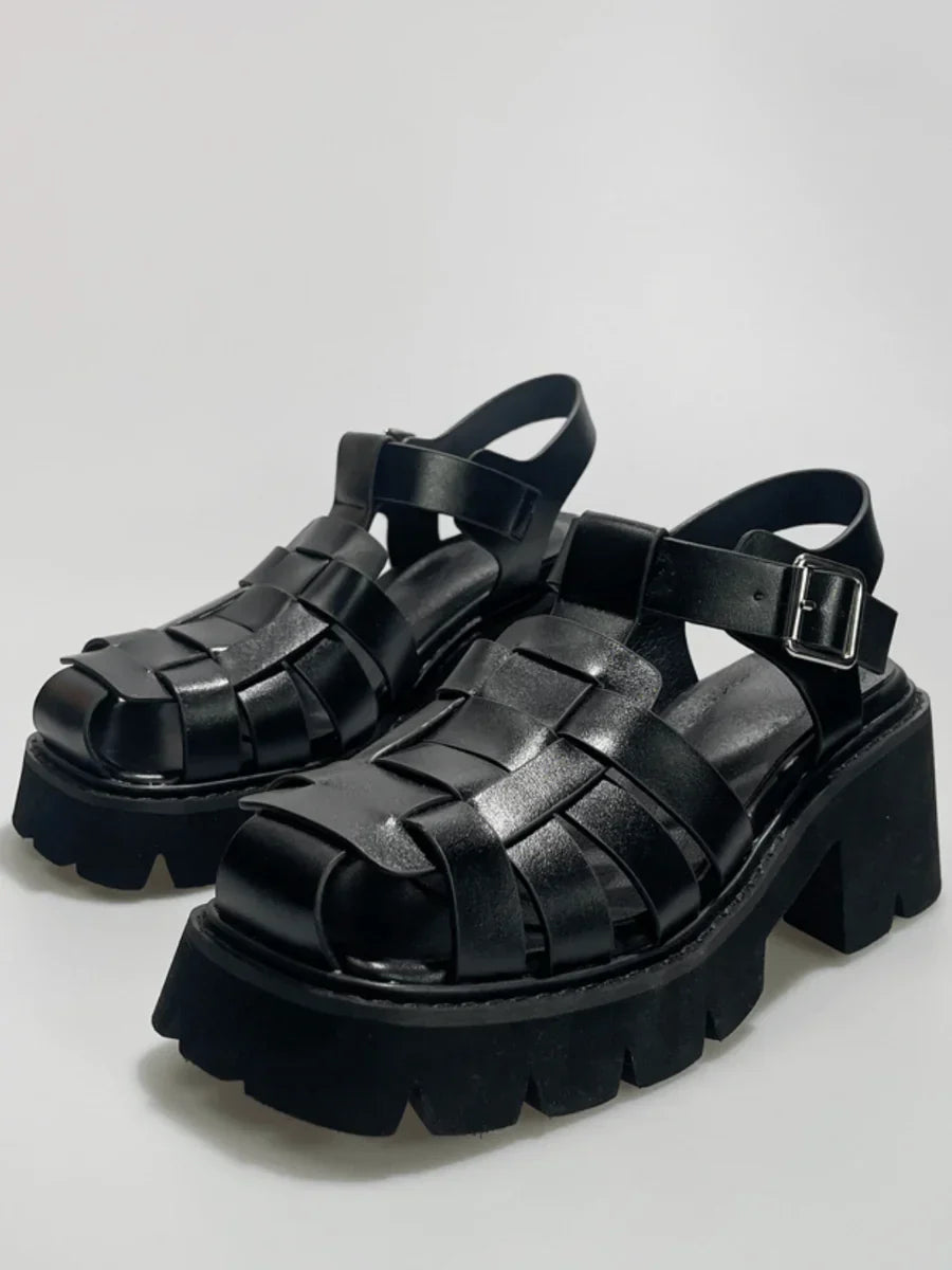 HIGH-HEELED SANDALS S025