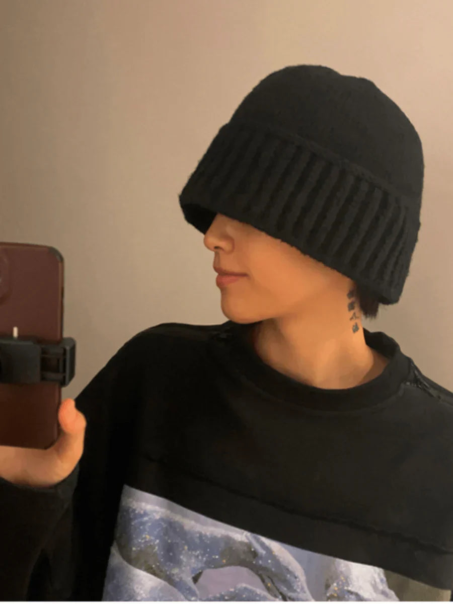 KNIT BUCKET HAT FA115