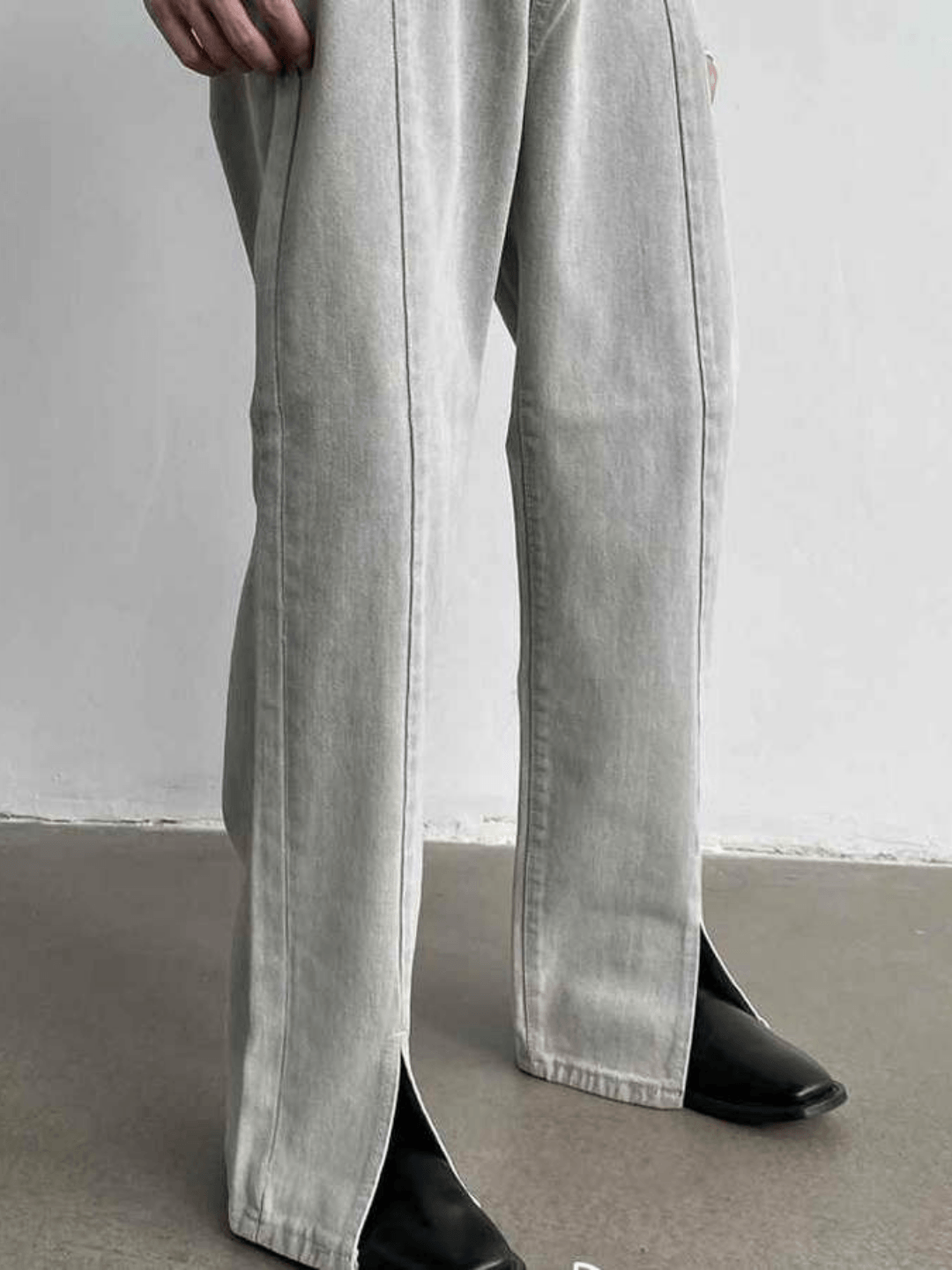 Center Slit Denim FE0431