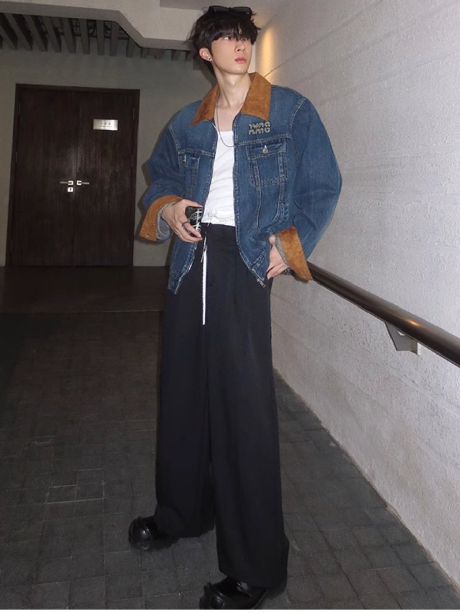 denim casual jacket FE0187