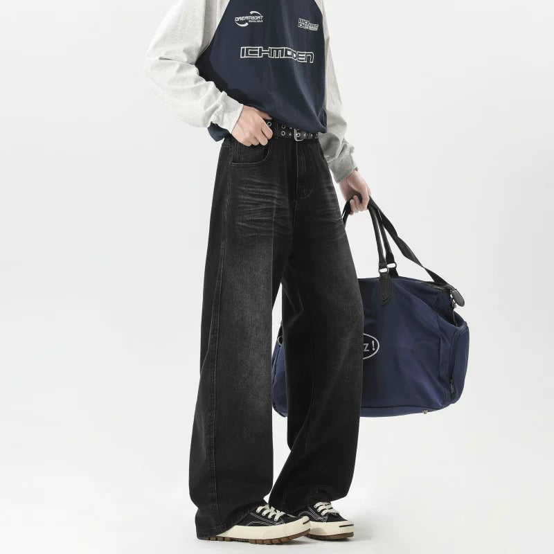 Men’s American Vintage Washed Denim Jeans FE0082