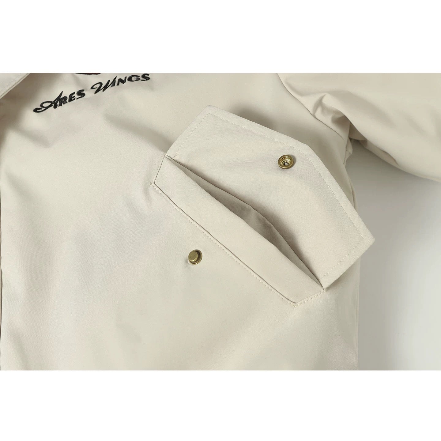 American Vintage Embroidered Badge Padded Jacket FE0348