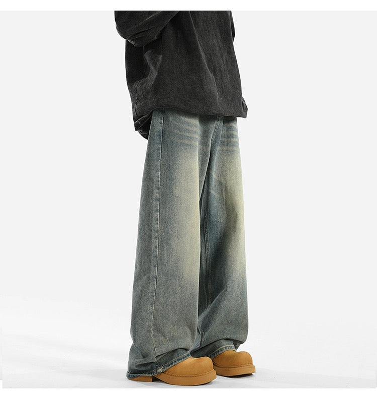 Men’s American Vintage Wide-Leg Jeans FE0397