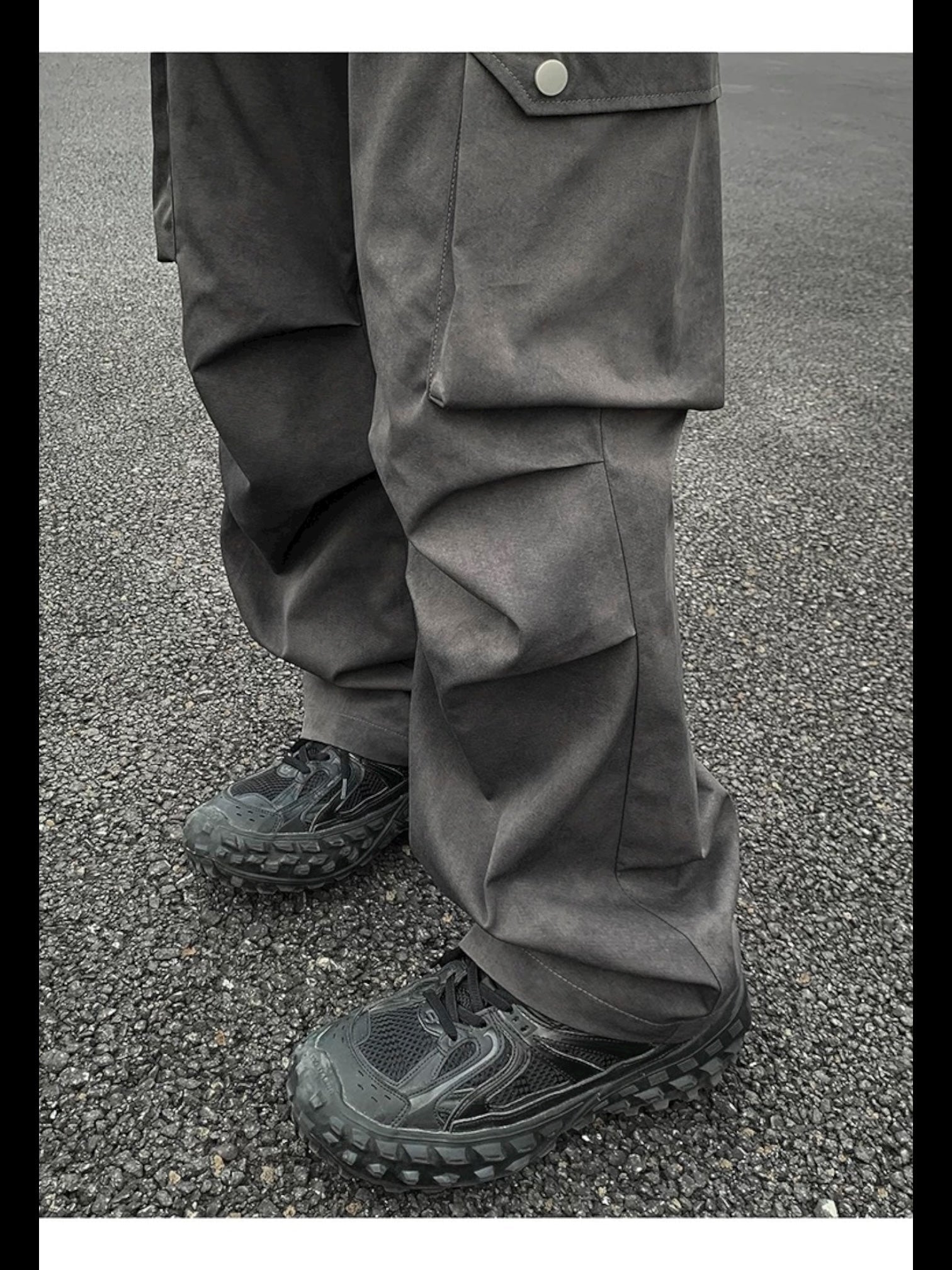 DIRTY-DYE UTILITY TROUSERS FE0506