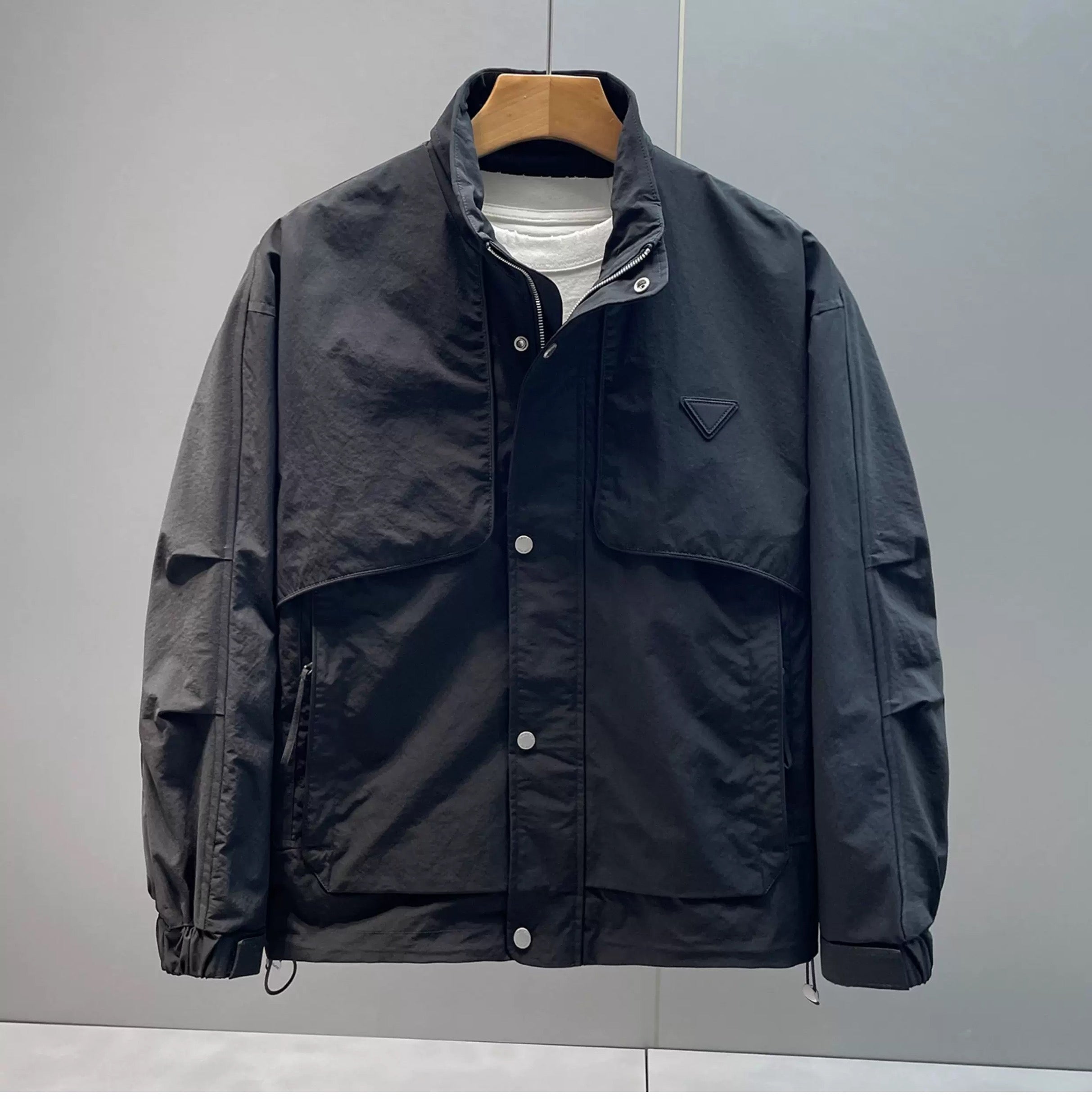 Men’s Outdoor Utility Jacket – Casual Streetwear Windbreaker Coat FE0296