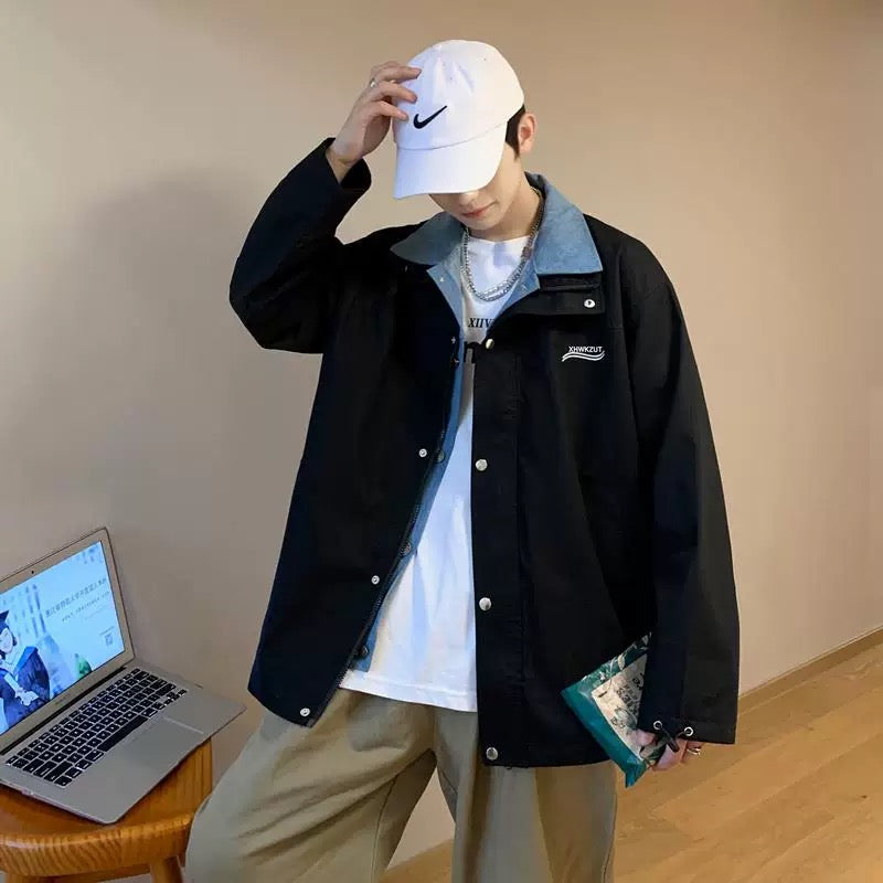 Loose Fit Casual Fall Outerwear FE0285
