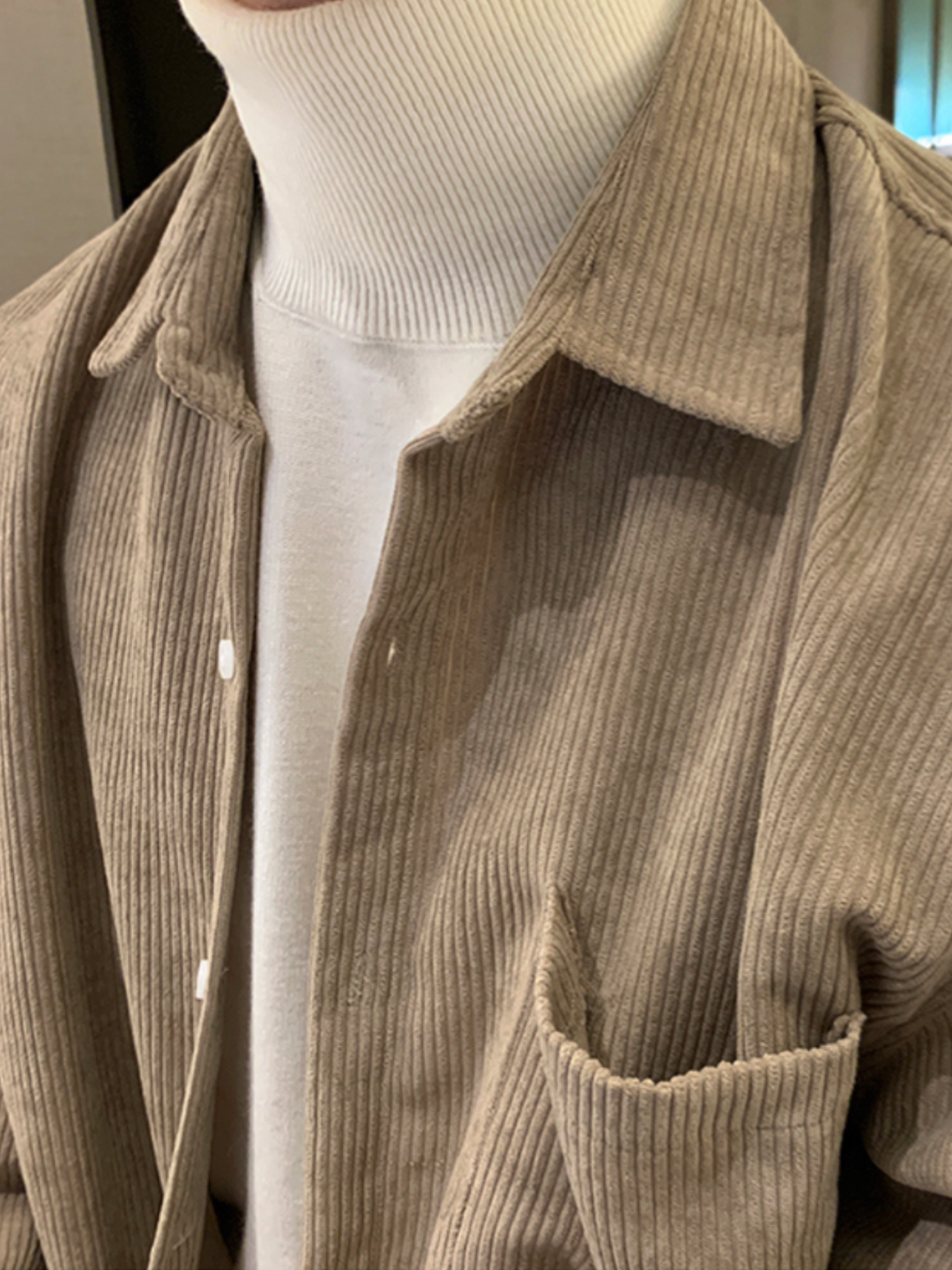 Corduroy Casual Shirt FE0190