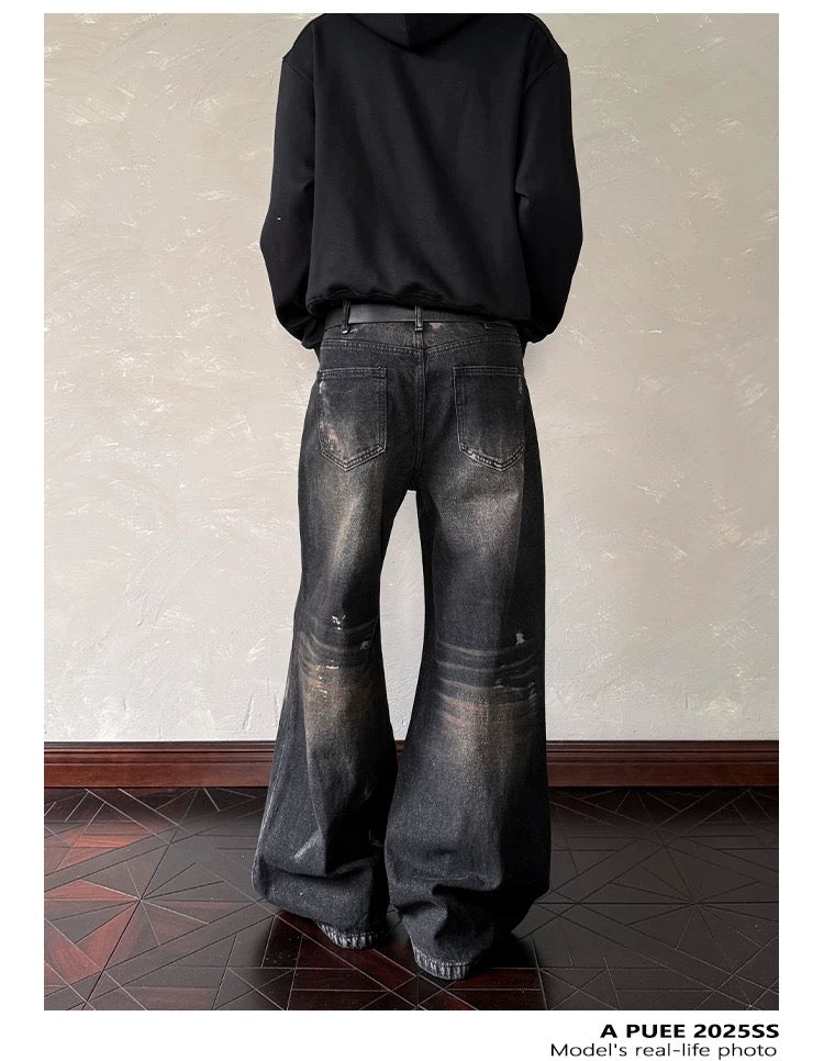 Men’s American Vintage Wide-Leg Denim Jeans FE0089
