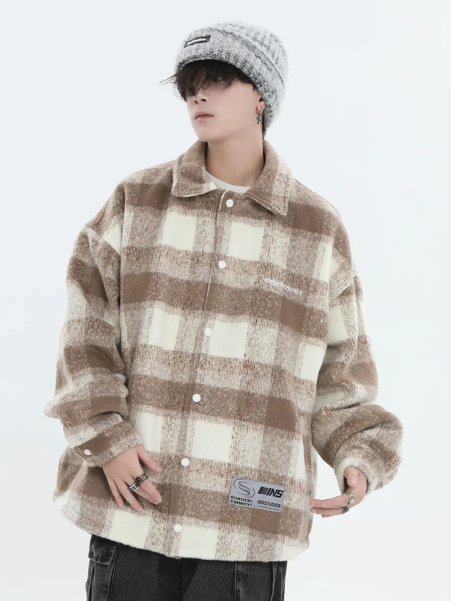 LOGO LOOSE LAPEL JACKET FE0119