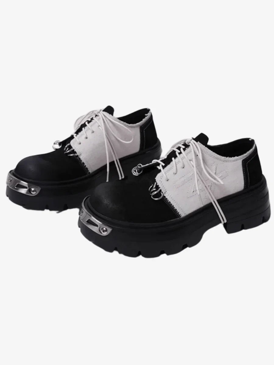 BIG HEAD LEATHER SHOES S022