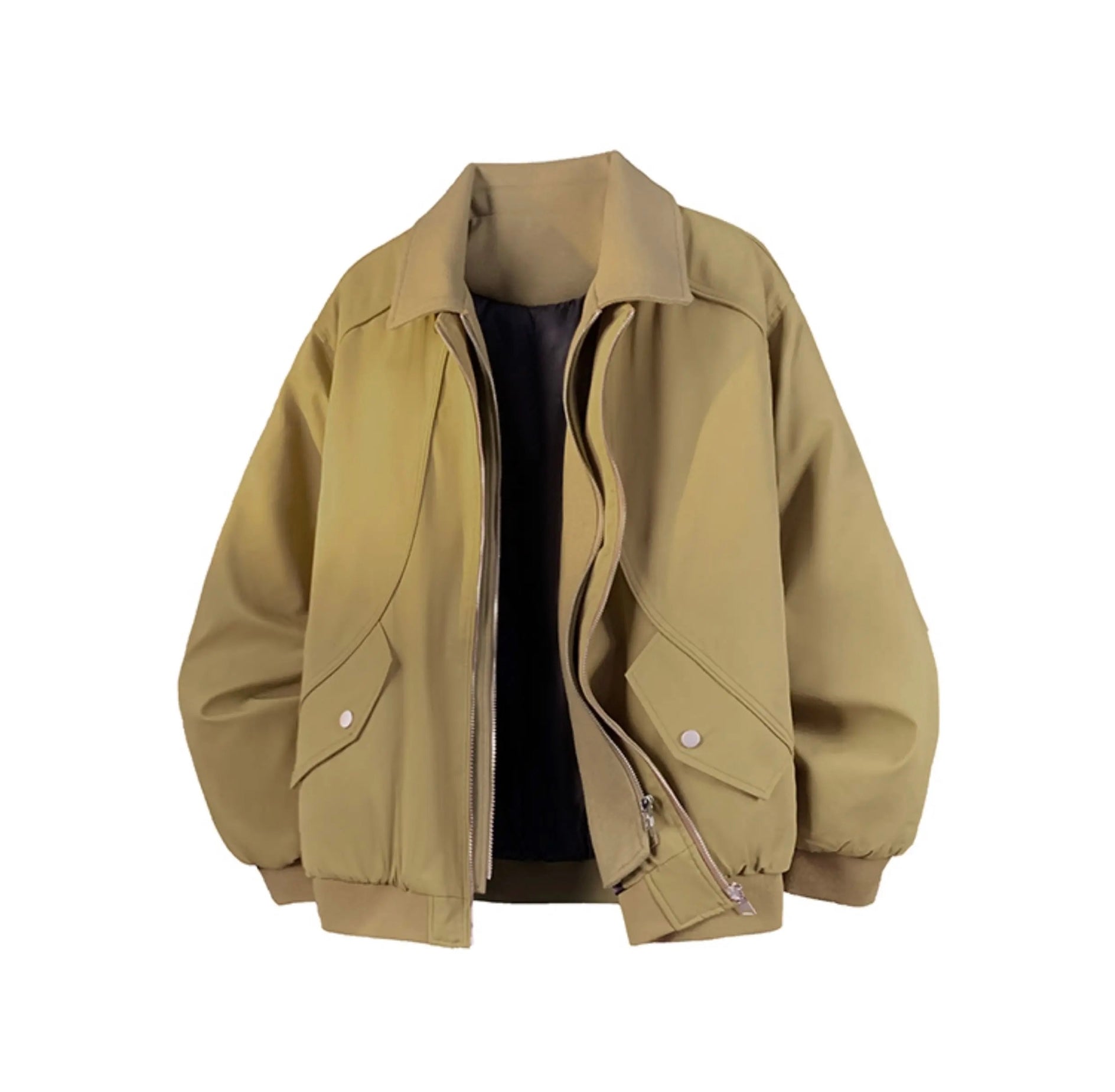 Men’s Designer Contrast Splice Lapel Jacket FE0078