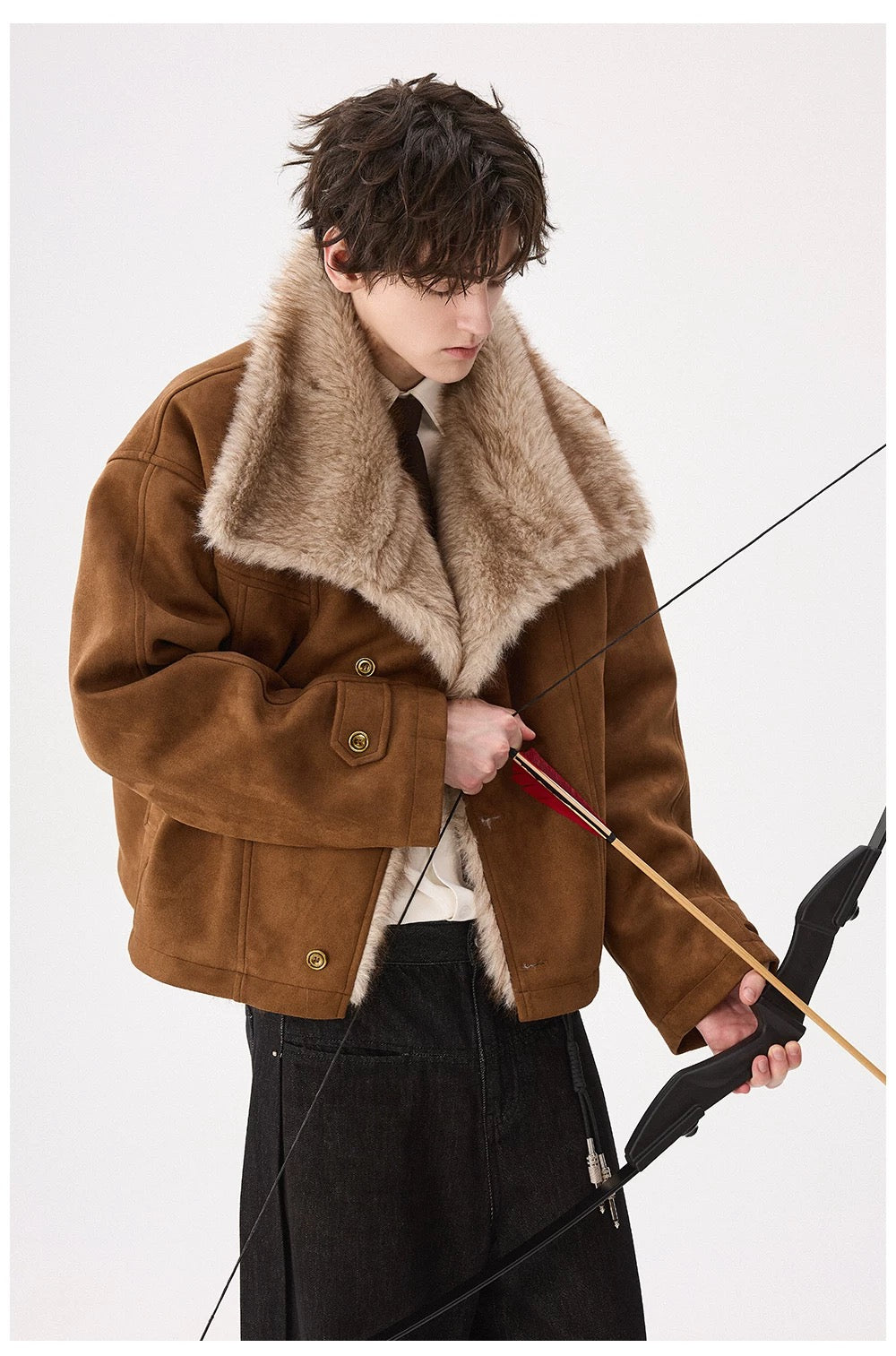 Vintage Barn-Style Short Jacket FE0092