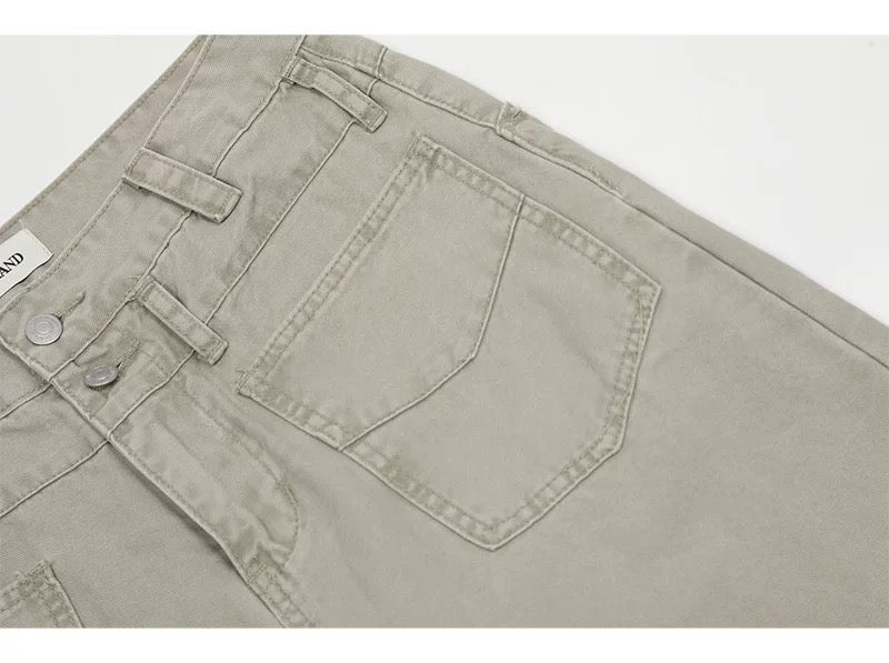 Men’s Vintage American Straight-Leg Cargo Pants FE0343